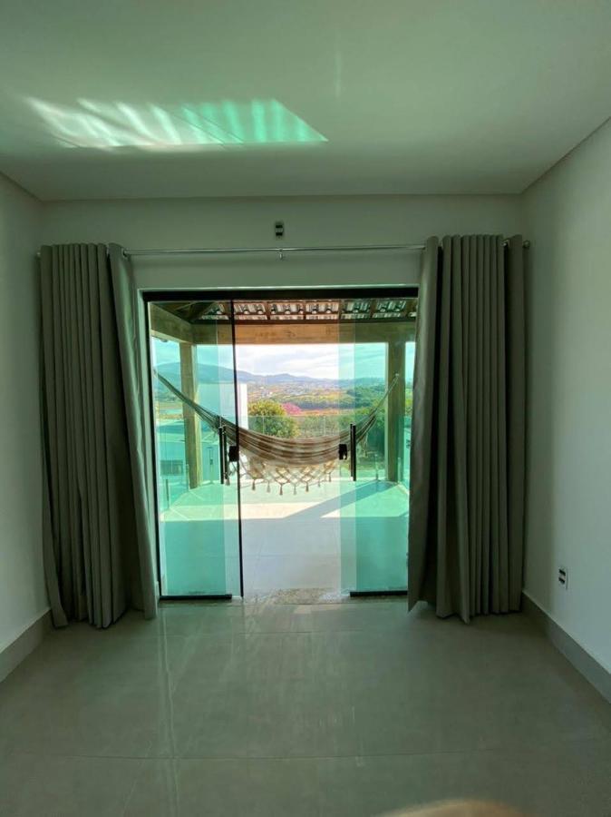 Recanto Brenda - Casa Luxo Capitolio Com Vista Pro Lago, Escarpas E Morrochapeu Bagian luar foto
