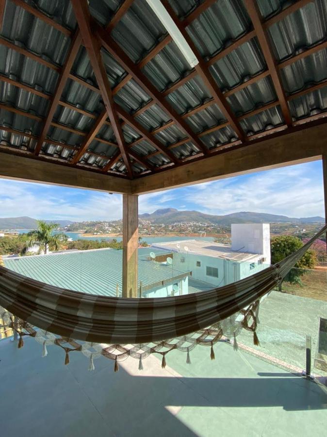 Recanto Brenda - Casa Luxo Capitolio Com Vista Pro Lago, Escarpas E Morrochapeu Bagian luar foto