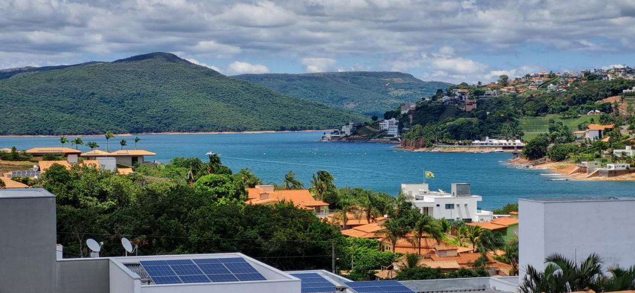 Recanto Brenda - Casa Luxo Capitolio Com Vista Pro Lago, Escarpas E Morrochapeu Bagian luar foto