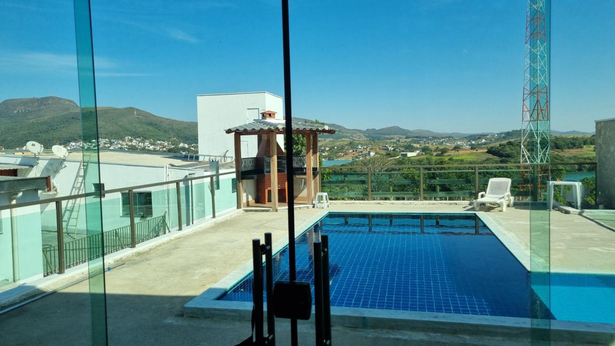 Recanto Brenda - Casa Luxo Capitolio Com Vista Pro Lago, Escarpas E Morrochapeu Bagian luar foto