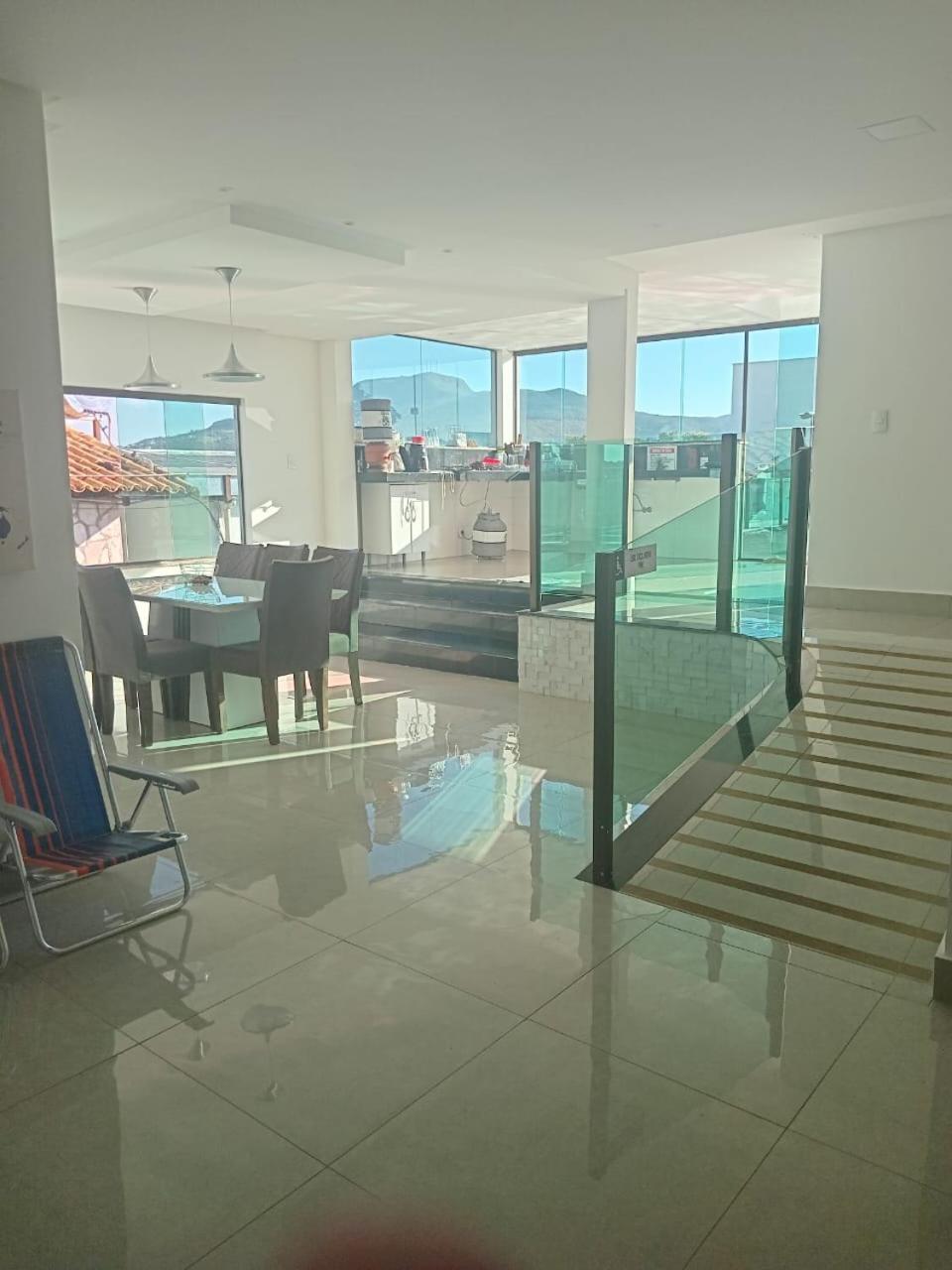 Recanto Brenda - Casa Luxo Capitolio Com Vista Pro Lago, Escarpas E Morrochapeu Bagian luar foto